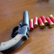 Lagos police recover firearms from fleeing suspects.