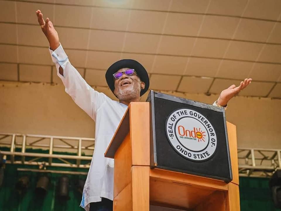 Ondo State governor, Rotimi Akeredolu [ONSG]