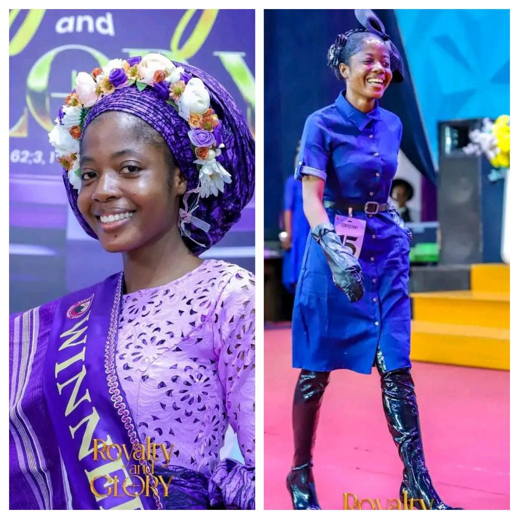 The winner of the pageant [Twitter/gospelng]