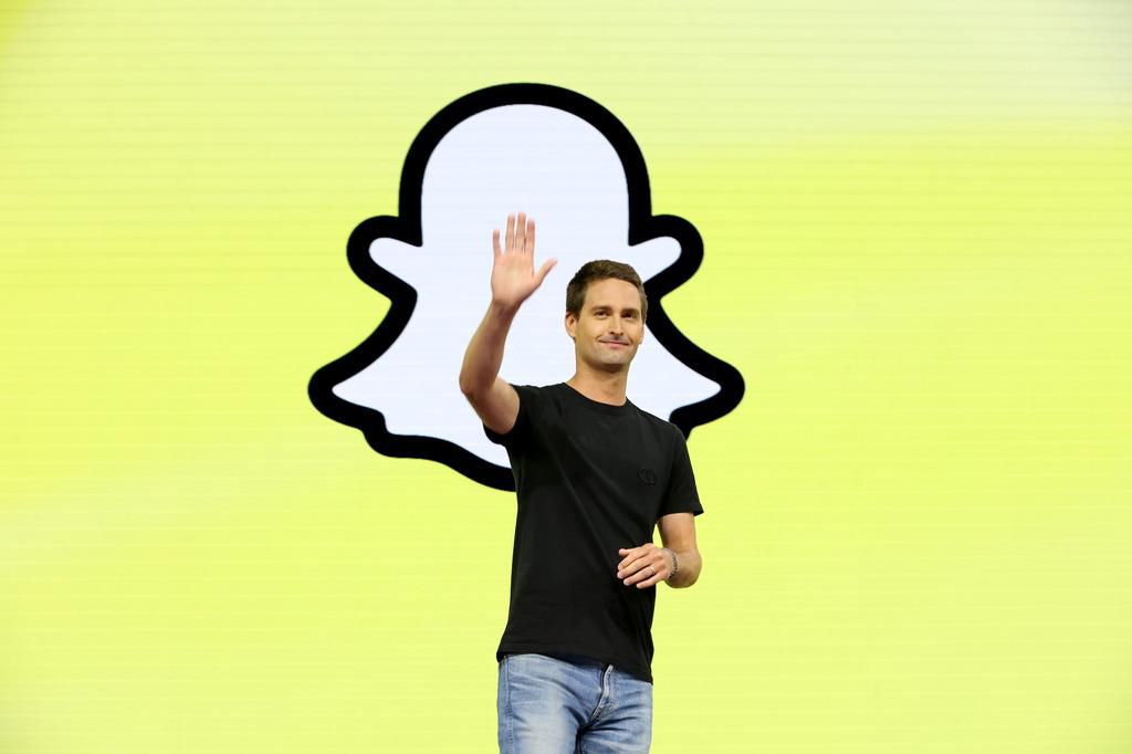 Snap CEO Evan Spiegel.Joe Scarnici/Getty Images