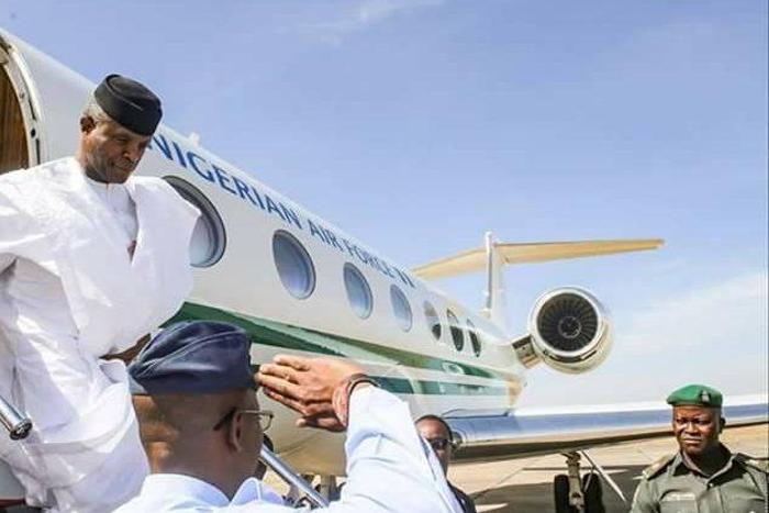 Osinbajo arrives in Nairobi for Mo Ibrahim forum