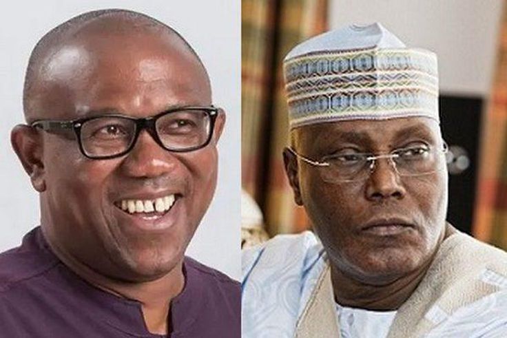 Peter Obi and Atiku Abubakar (Oasis Reporters)