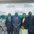 L-R: Managing Director, Iwosan Lagoon Hospital, Victoria Island, Dr. Ayobami Kuyoro; Co-Founder and Chairman, Iwosan Investments Limited, Fola Adeola; Lagos State Governor, Babajide Sanwo-Olu; Co-Founder and CEO, Iwosan Investments Limited, Fola Laoye;...