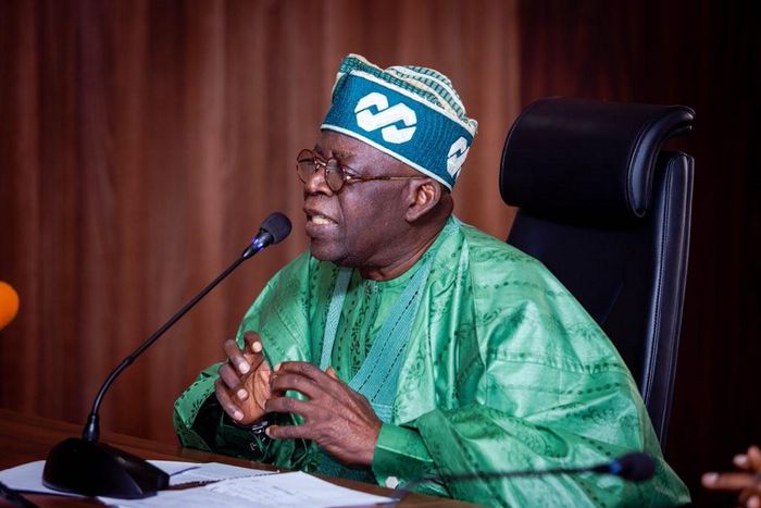 President Bola Tinubu. [Twitter:@officialABAT]