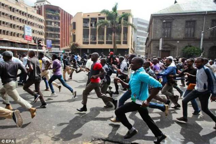Image illustration of students on rampage (Credit: Osun Defender)