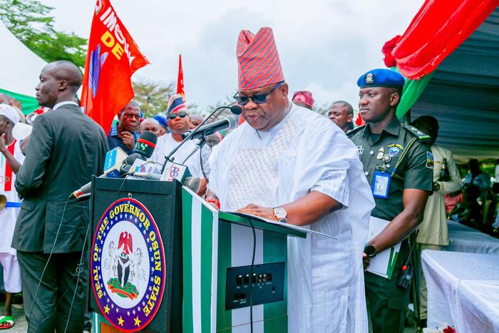 Osun State Governor, Ademola Adeleke. [Twitter:@AAdeleke_01]