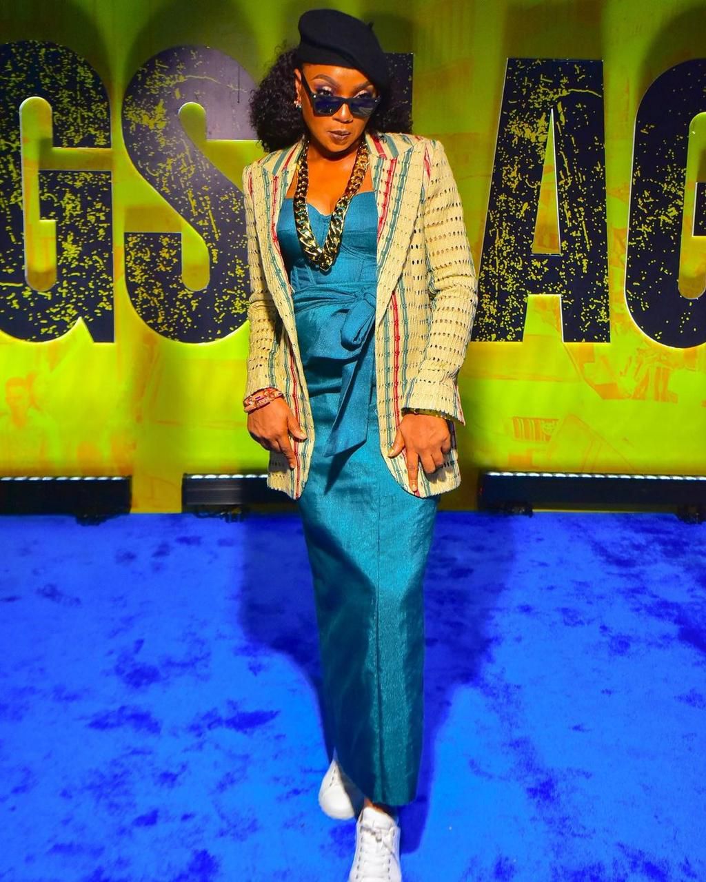 Chioma at the Gangs of Lagos Premiere