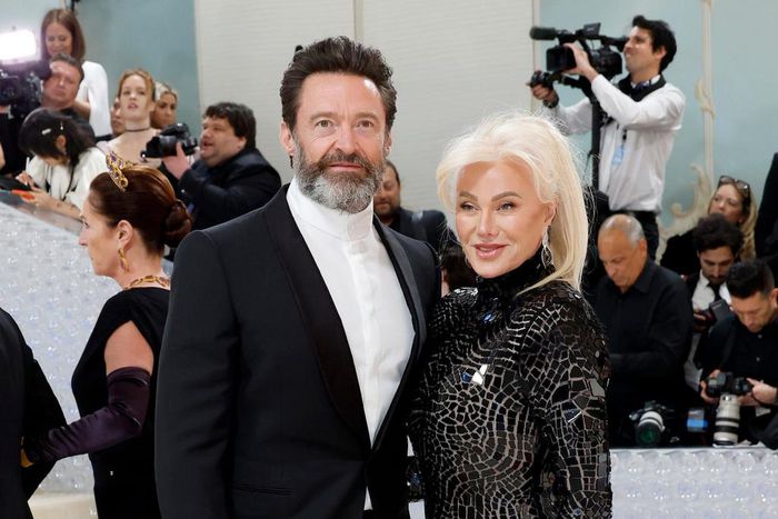 Hugh Jackman and Deborra-Lee Furness attend the 2023 Met Gala.Mike Coppola/Getty Images