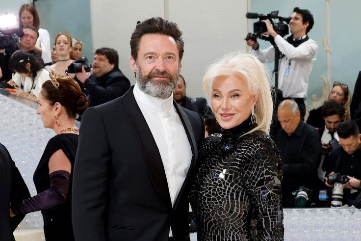 Hugh Jackman and Deborra-Lee Furness attend the 2023 Met Gala.Mike Coppola/Getty Images
