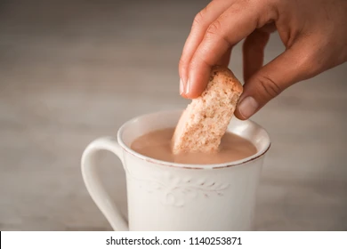 Bread and chocolate drink is not a local cuisine but many Nigerians love it