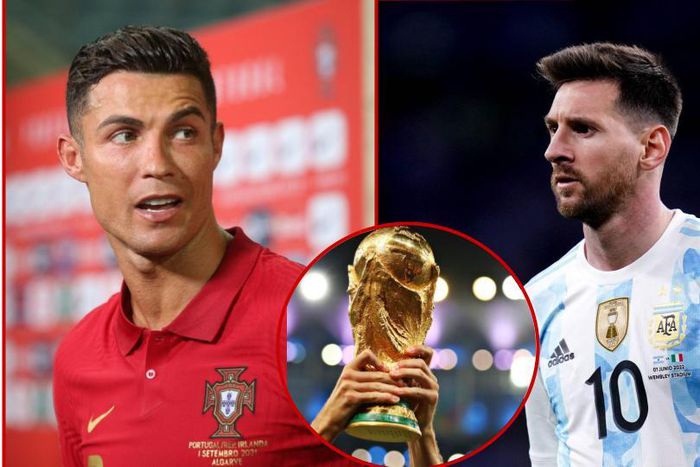 Ronaldo's retirement scenario involves Lionel Messi and the 2022 FIFA World Cup