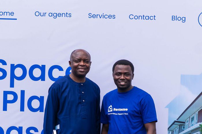 Chairman, Rentease, Adegbenga Alamu and MD, Rentease, Tope Adewoye