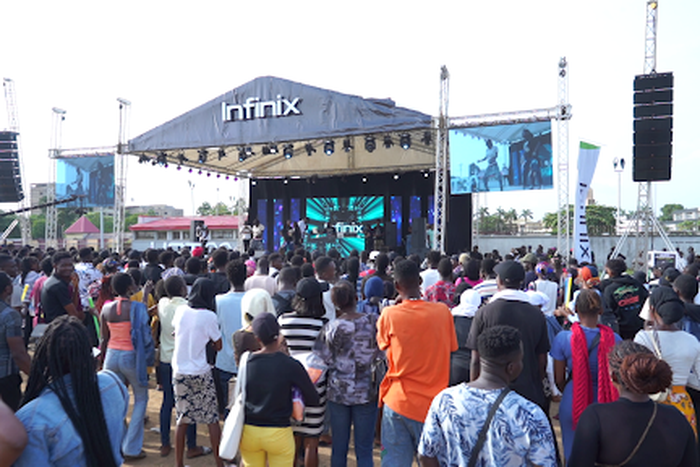 Infinix raises the bar in Mobile Gaming with HOT 30 Series, with fast & fun launch at the University of Lagos