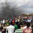 Angry mob set ablaze 3 suspected motorcycle thieves in Lagos. [NAN]