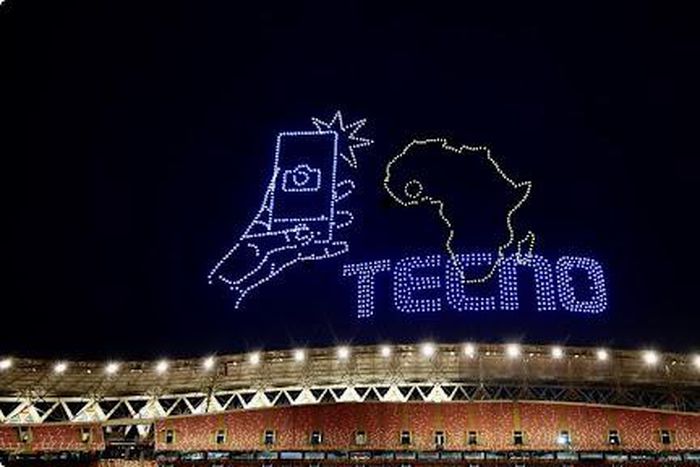 TECNO lights up AFCON's opening night with precision!