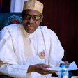 President Muhammadu Buhari at the State House (Bayo Omoboriowo)