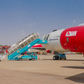 Azman Air plane has landed in Egypt to bring home another set of stranded Nigerians from Egypt