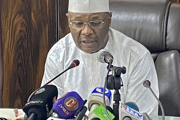 INEC Chairman, Prof. Mahmood Yakubu. [Twitter:INEC]