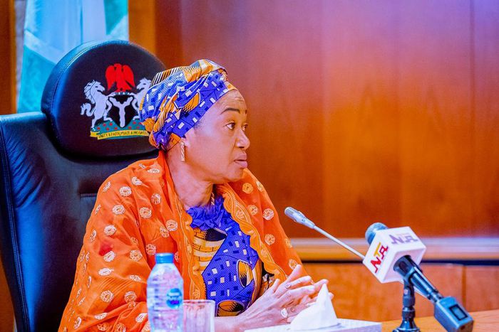 Nigeria's First Lady, Sen. Oluremi Tinubu. [Twitter:@DavidsOffor]