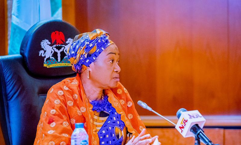 Nigeria's First Lady, Sen. Oluremi Tinubu. [Twitter:@DavidsOffor]