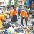 Sanitation going on in Lagos