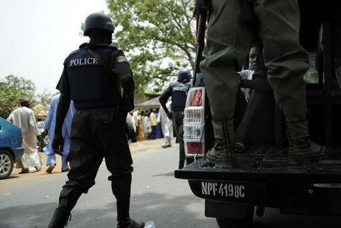 Officers of the Nigeria Police Force.