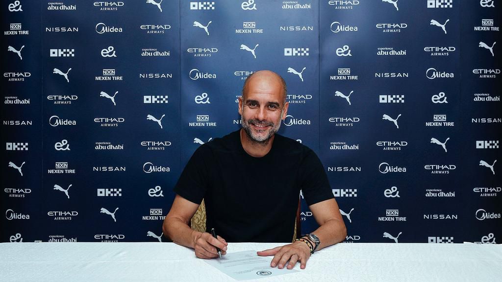 Guardiola is comfortable at the Etihad and is going nowhere.