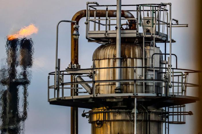 Russian oil production dropped from February to mid-May, according to Bloomberg figures.