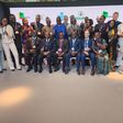 Some of the Nigerian delegates at the ongoing COP28 climate summit in Dubai.