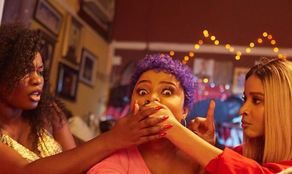 Bisola Aiyeola, Bimbo Ademoye and Adesua Etomi Wellignton are three of the popular member of the cast of Jade Osiberu's new film, 'Sugar Rush'. [Instagram/Jade Osiberu]