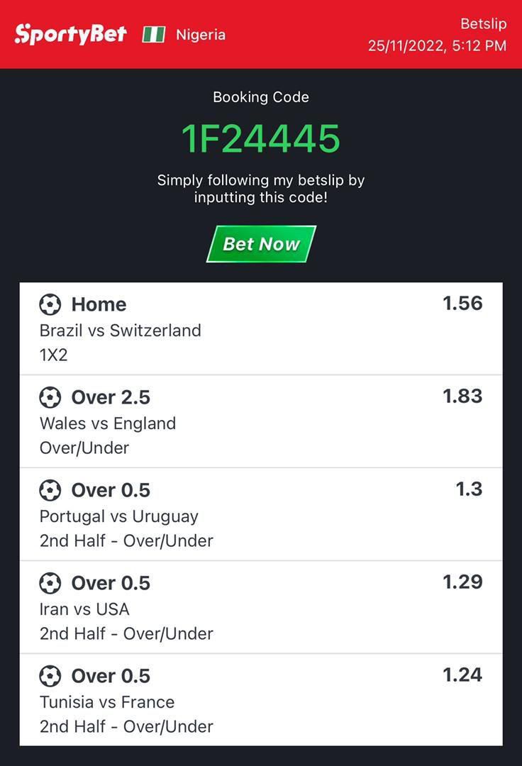 Chizzy_BB world cup betting tips on Sportybet