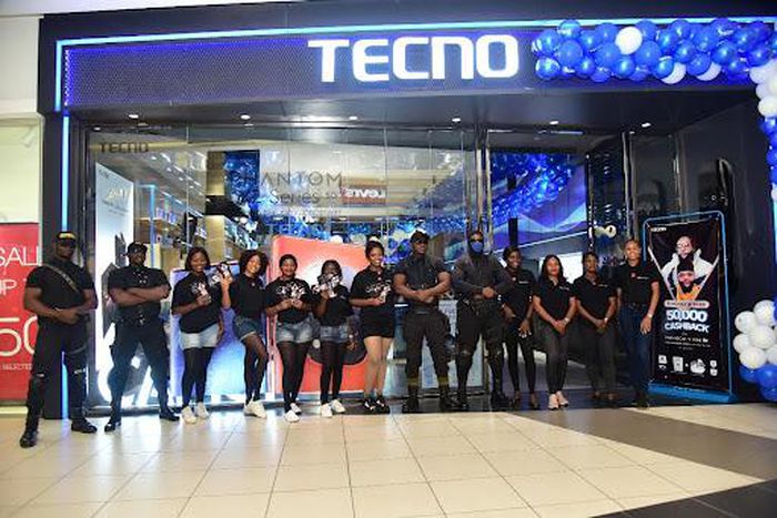 TECNO flagship store becomes the hottest store in town with E-Money and KCee's visit