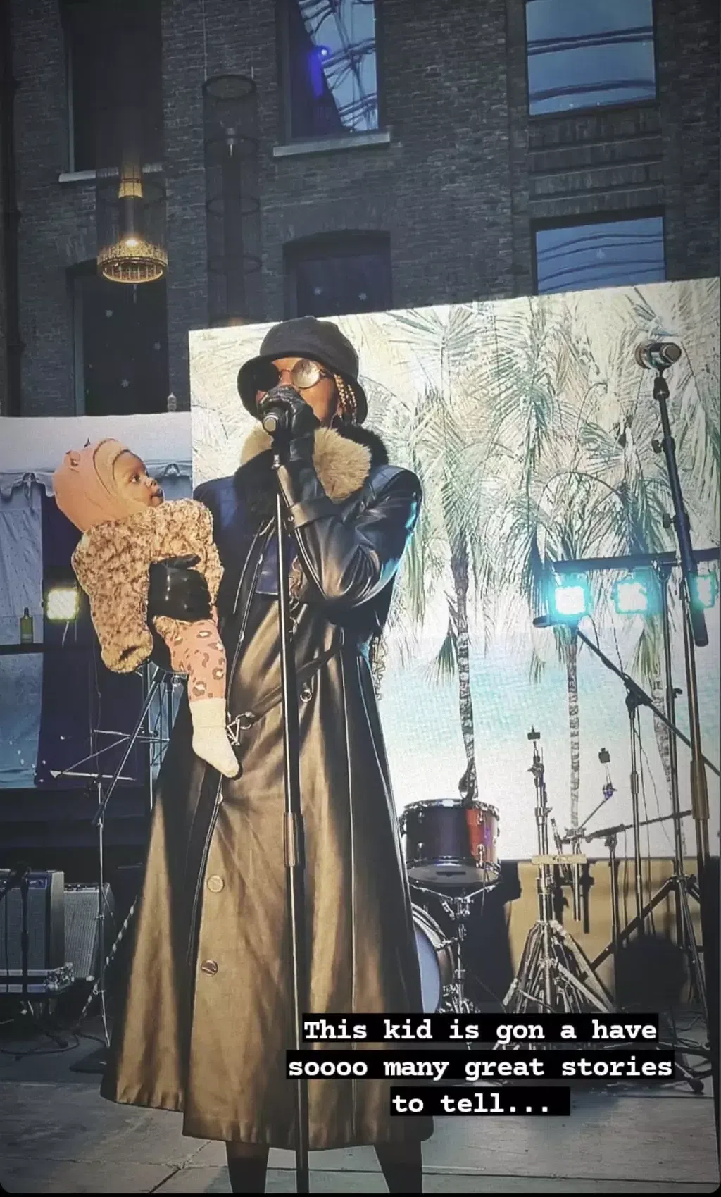 Seyi  Shay and her child [Within Nigeria]