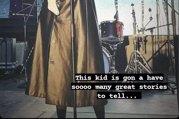 Seyi  Shay and her child [Within Nigeria]