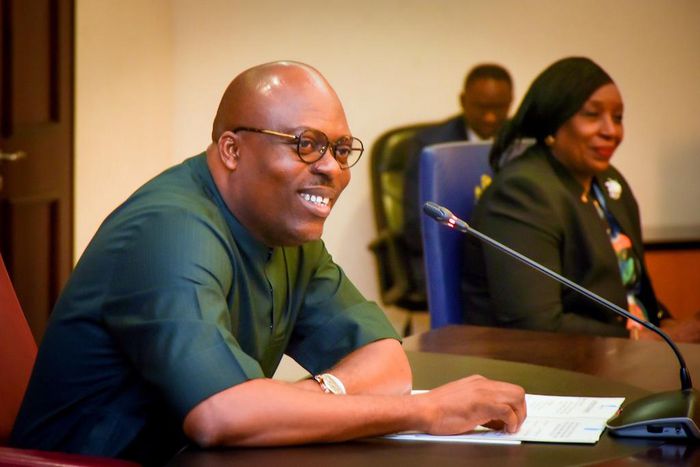 Rivers State Governor, Siminalayi (Sim) Fubara. [Twitter:@SimFubaraKSC]