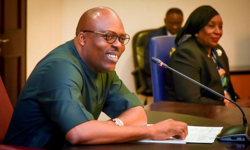 Rivers State Governor, Siminalayi (Sim) Fubara. [Twitter:@SimFubaraKSC]