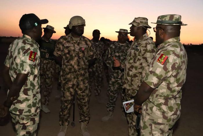 Soldiers of the Nigerian Army. [Twitter:NA]