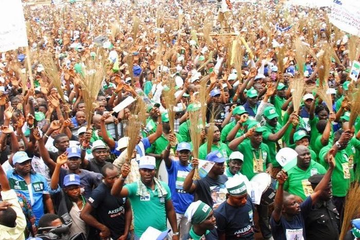 APC supporters at a rally (Illustration)