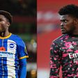 Tariq Lamptey scored for Brighton while Thomas partey remained on the bench