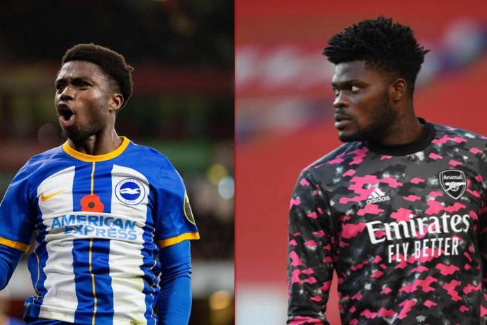 Tariq Lamptey scored for Brighton while Thomas partey remained on the bench