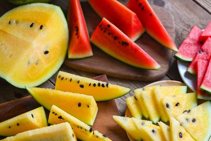 Yellow watermelons exist, but they are not as common as red ones [FoodRepublic]