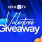 Celebrate love in all its forms with OctaFX’s Valentine’s giveaway