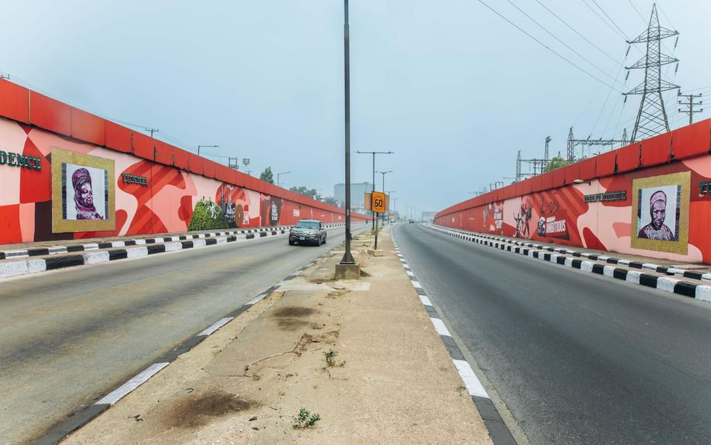 Johnnie Walker encourages Nigerians to keep walking with Maryland's Independence Tunnel revamp.