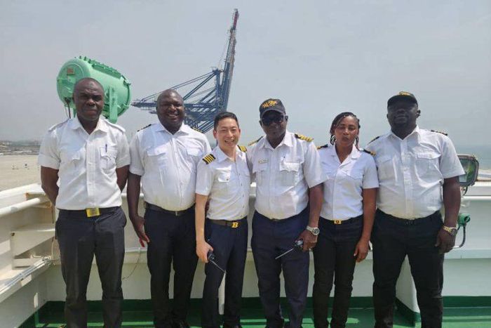 1st commercial vessel berths at Lekki Port ahead of Buhari’s commissioning