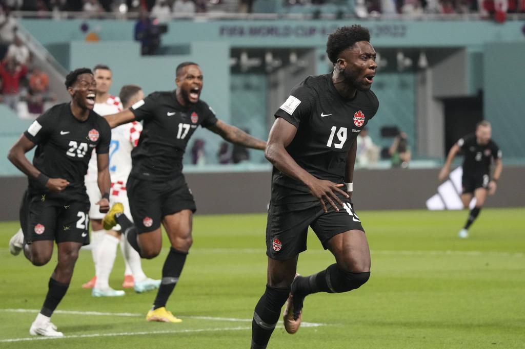 Davies netted the fastest goal of the 2022 World Cup but it was not enough for Canada.