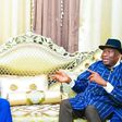 Former President Goodluck Jonathan and Bayelsa State governor, Douye Diri [Twitter:@govdouyediri]