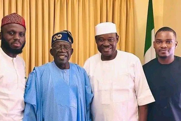 Bola Tinubu and Jimoh Ibrahim
