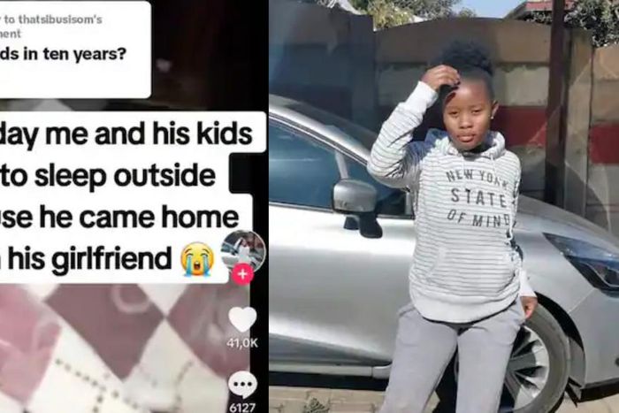 Mother and 5 children sleep outside as husband hosts girlfriend in matrimonial home