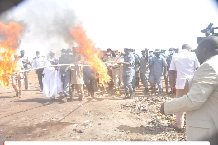 NCS destroys contraband items [NAN]