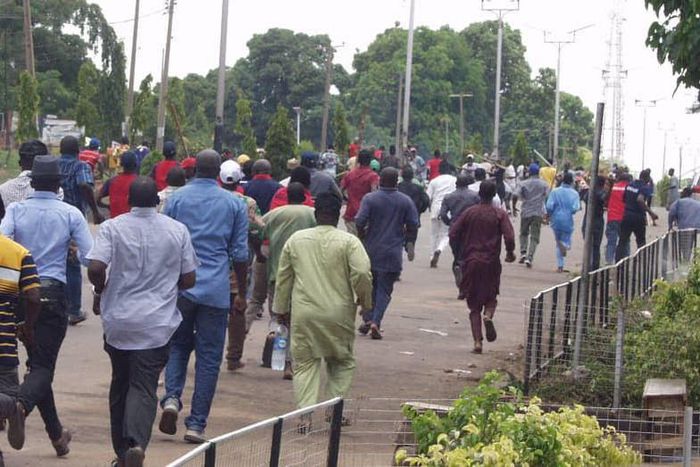 Protest: NLC says it will not be deterred by attack from thugs in Kaduna. [NLCHeadquarters]